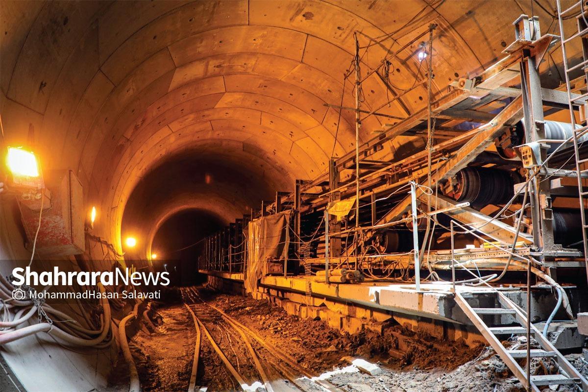 جزئیات حفاری خطوط قطار شهری مشهد | ساخت و حفاری بی‌سابقه در ۳ خط متروی مشهد