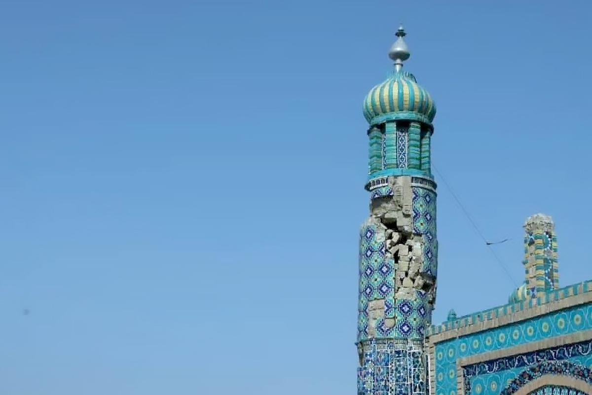 اعلام آمادگی ایران برای بازسازی و ترمیم زیارتگاه سخی در شهر مزارشریف