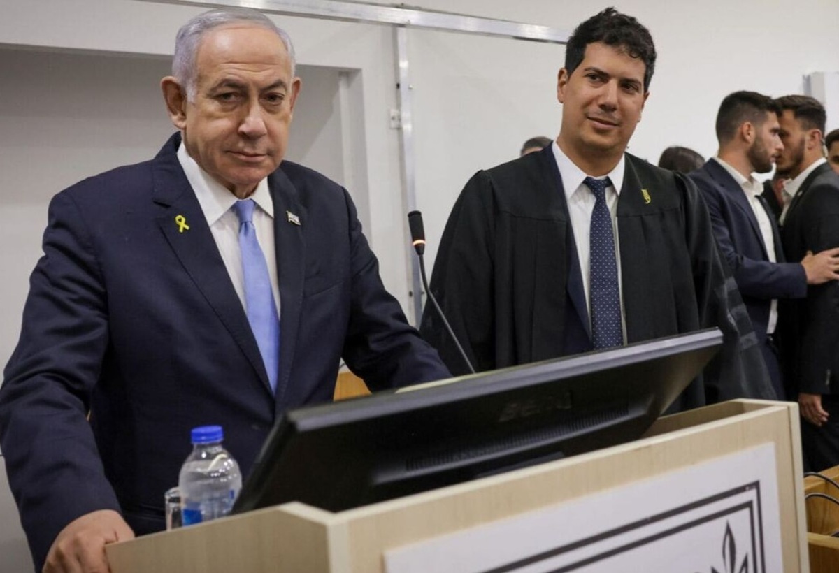 نتانیاهو دوباره در دادگاه حاضر شد