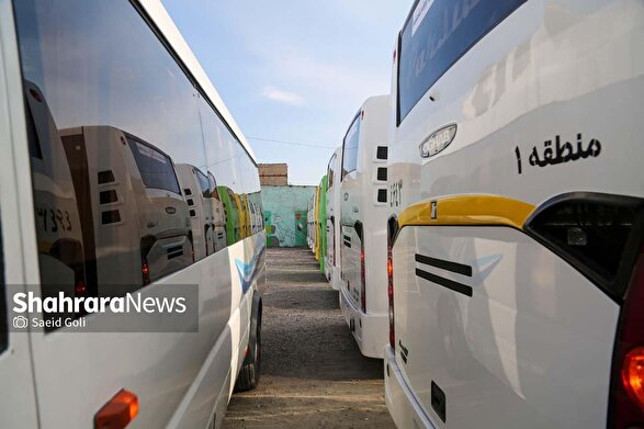 ورود ۳۰ دستگاه اتوبوس جدید به ناوگان اتوبوسرانی مشهد