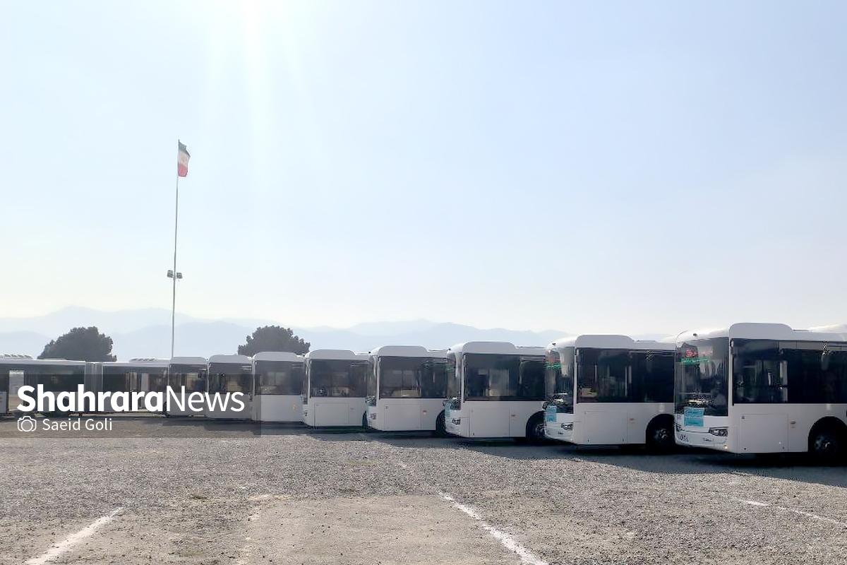 الحاق ۳۰۰ دستگاه اتوبوس جدید به ناوگان شهری مشهد تا پایان سال ۱۴۰۴