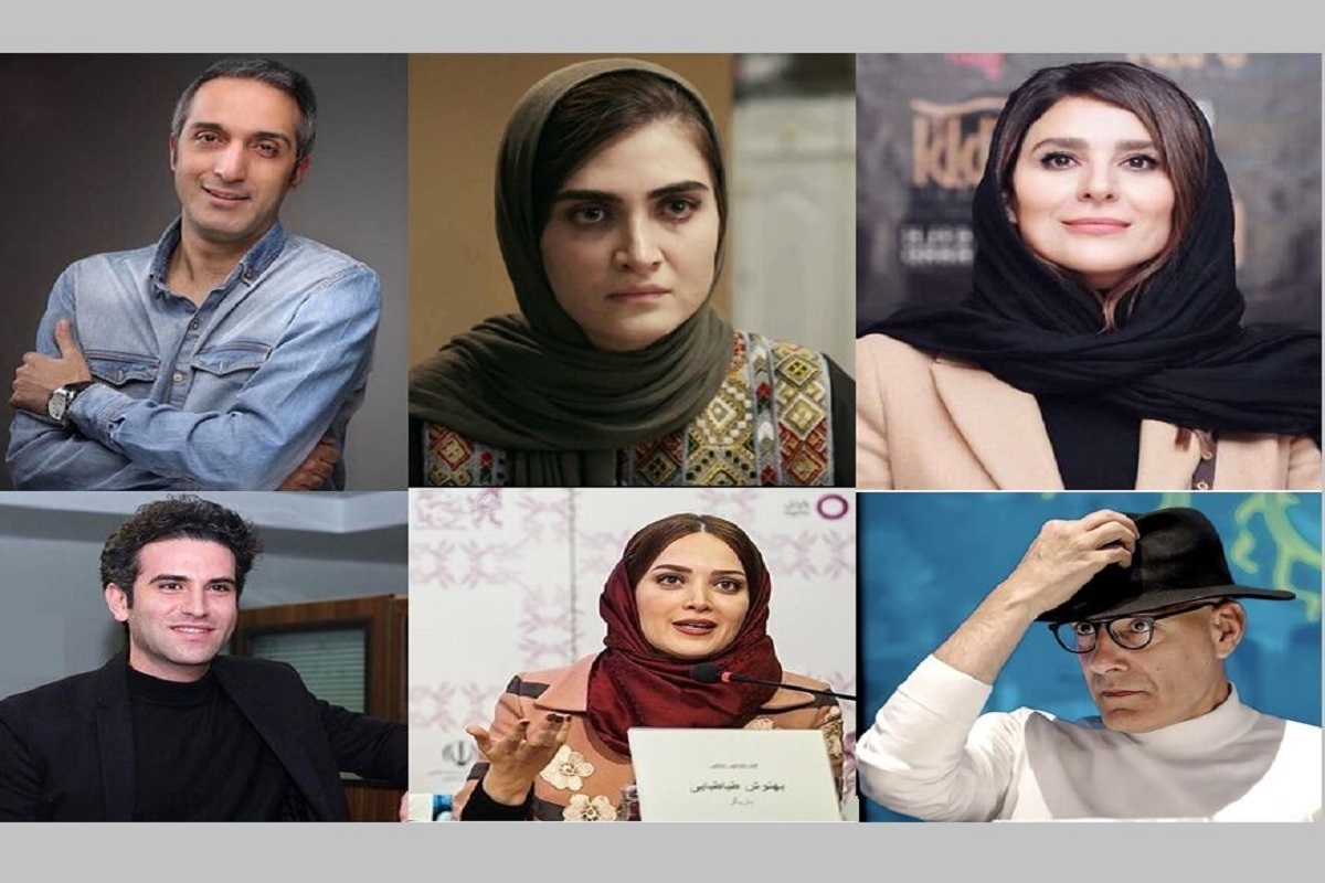 ستاره‌های سینما و تلویزیون روی صحنه نمایش‌