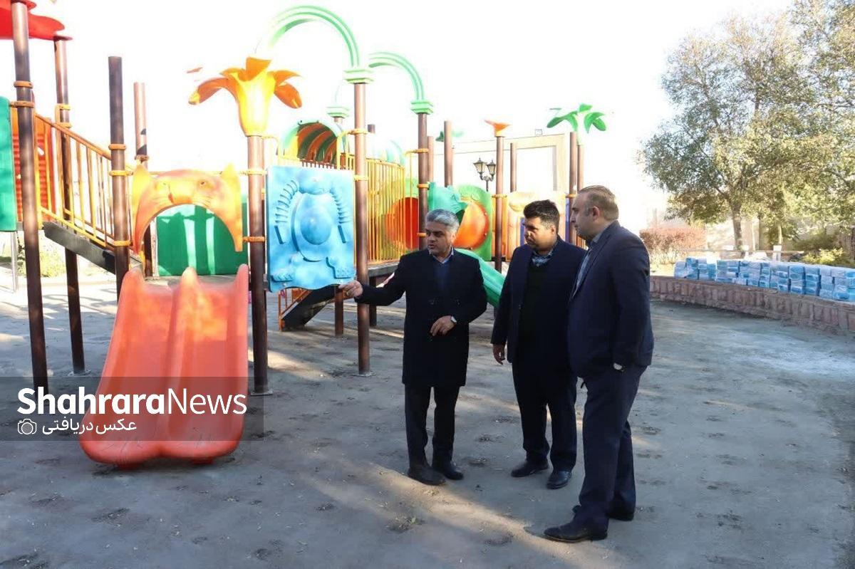 بهره‌برداری از بوستان بانوان آفتاب مشهد، تا پایان آذرماه ۱۴۰۴