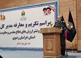 سردار غیاثی: همه تلاش نیروهای مسلح در جهت قدرتمندشدن است