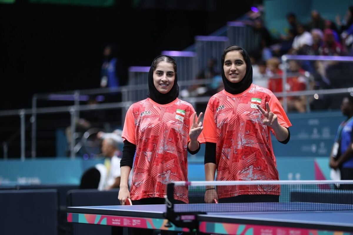 تیم ملی تنیس روی میز زنان ایران روی خط پیروزی| بحرین هم شکست خورد