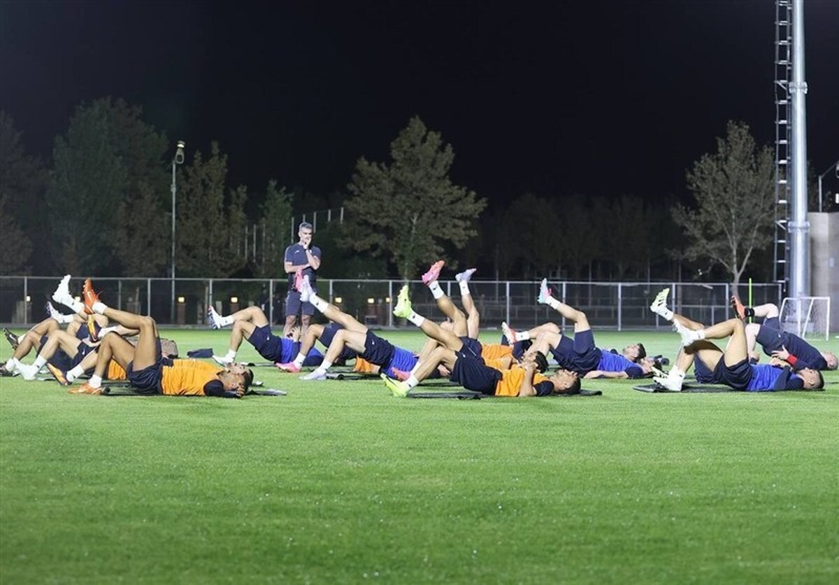 اردوی تیم ملی فوتبال استارت خورد