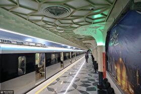 بهره‌برداری از سکو‌های دوم فاز اول خط ۳ متروی مشهد| افزایش ساعات سرویس دهی