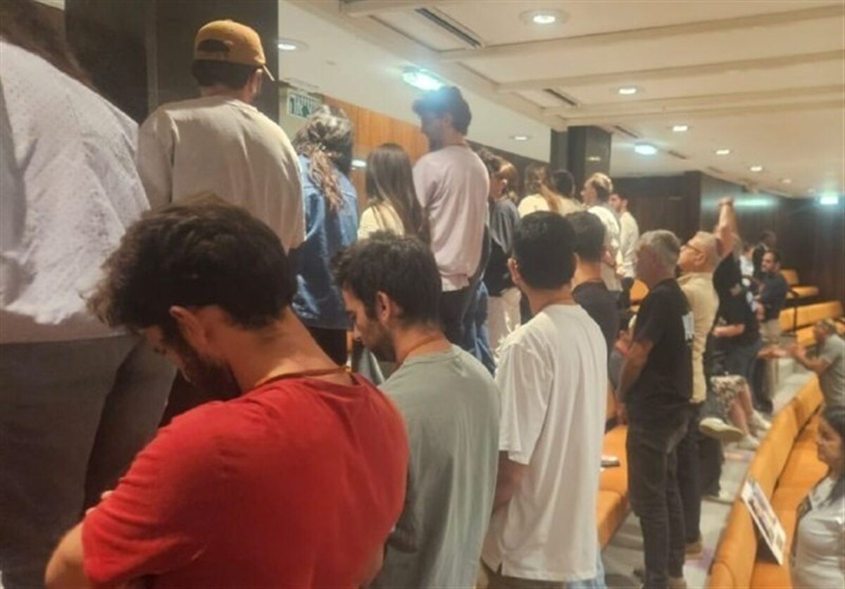 تنش در سخنرانی نتانیاهو در کنست| معترضان به نتانیاهو پشت کردند