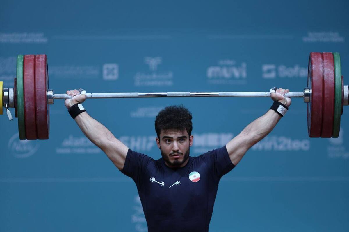 ضرب طلای یک‌ضرب وزنه‌برداری به نام ایران در ریاض