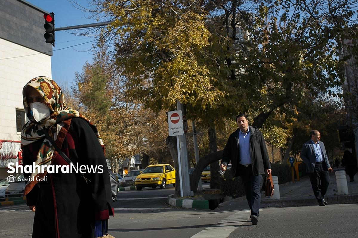 وضعیت نارنجی هوای مشهد برای کودکان و سالمندان | آلودگی هوا دوباره مهمان ناخوانده مشهدی‌ها شد (۲۰ آبان ۱۴۰۴)