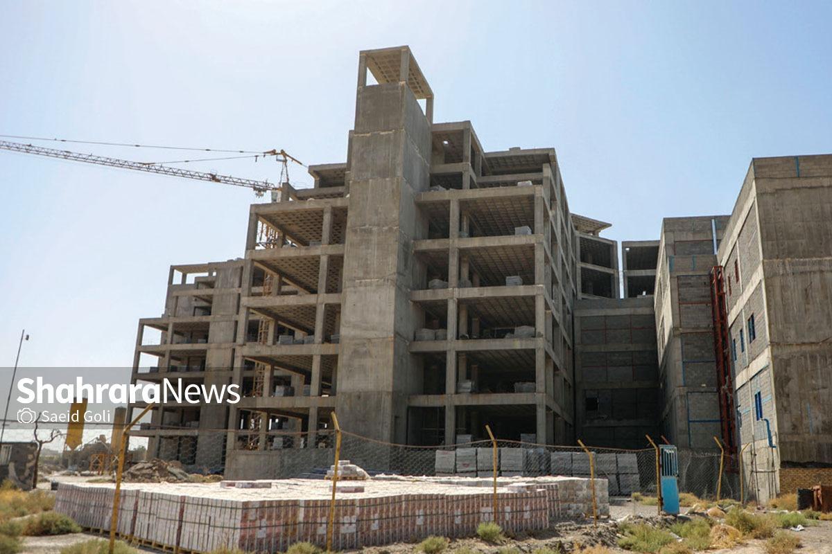 خبری از افتتاح اورژانس بیمارستان ۵۴۰ تختخوابی در حاشیه شهر مشهد نیست | بهانه جدید؛ آب و برق نداریم