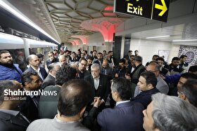 شهردار مشهد مقدس: توسعه و ساخت خطوط مترو در اولویت قرار دارد | زائران و مجاوران برای تشرف به حرم امام‌رضا(ع) و تردد‌های روزمره از مترو استفاده کنند + فیلم