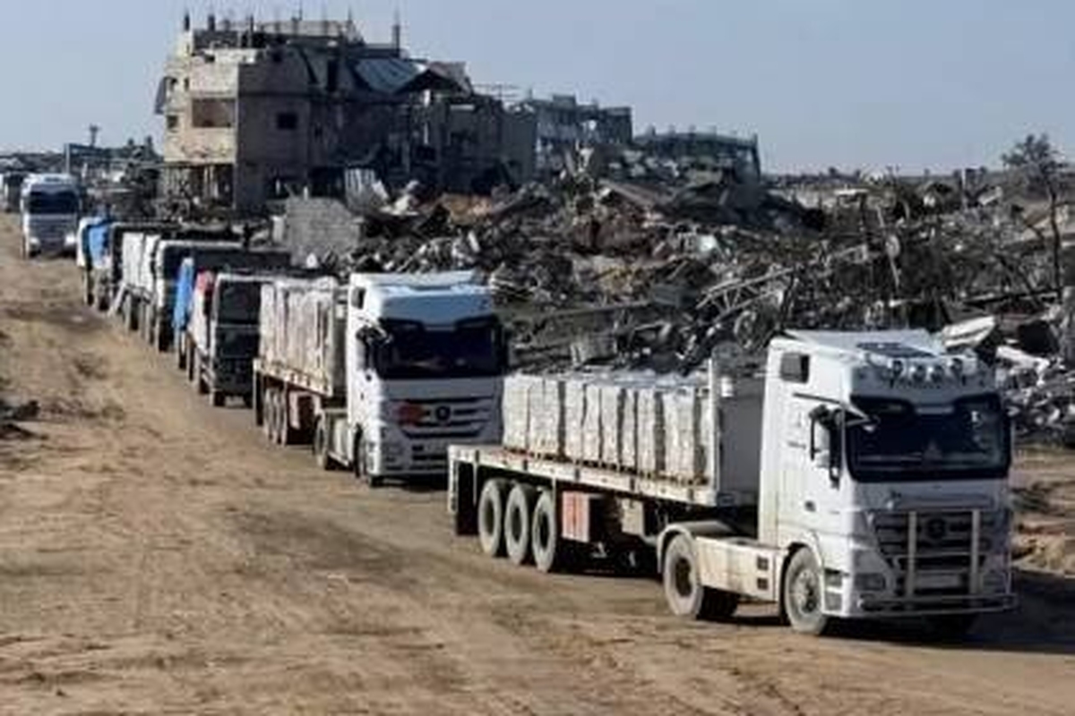 یک ماه پس از آتش بس، سازمان ملل از وجود موانع در کمک‌رسانی‌ به غزه خبرداد