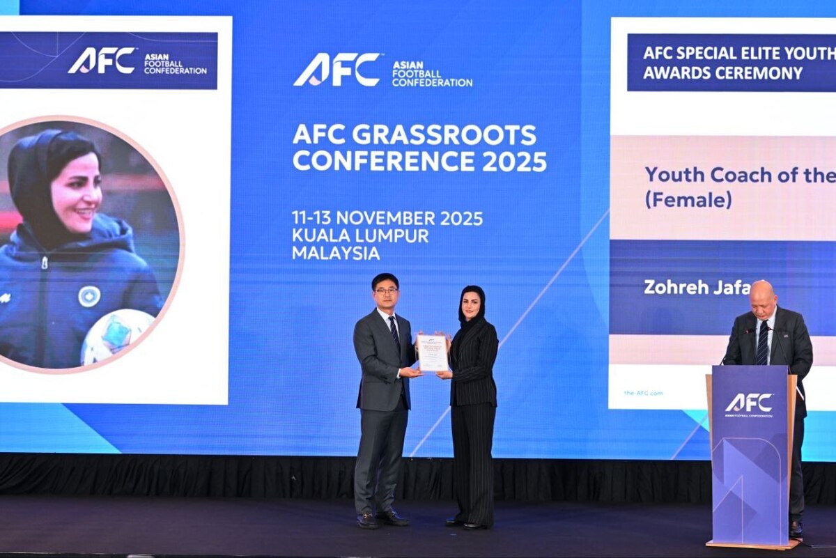 جعفری برترین مربی آسیا شد