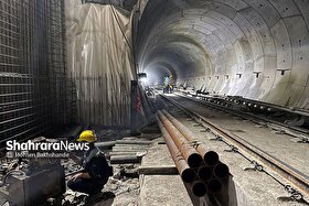 حفاری بیش از ۱۲ کیلومتر در خطوط ۳ و ۴ مترو مشهد