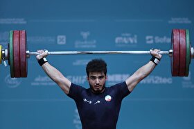 ضرب طلای یک‌ضرب وزنه‌برداری به نام ایران در ریاض
