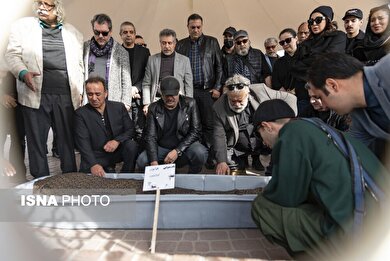 گزارش تصویری | مراسم تشییع پیکر «همایون ارشادی»