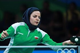 ندا شهسواری در یک قدمی فینال تنیس روی میز زنان کشور‌های اسلامی