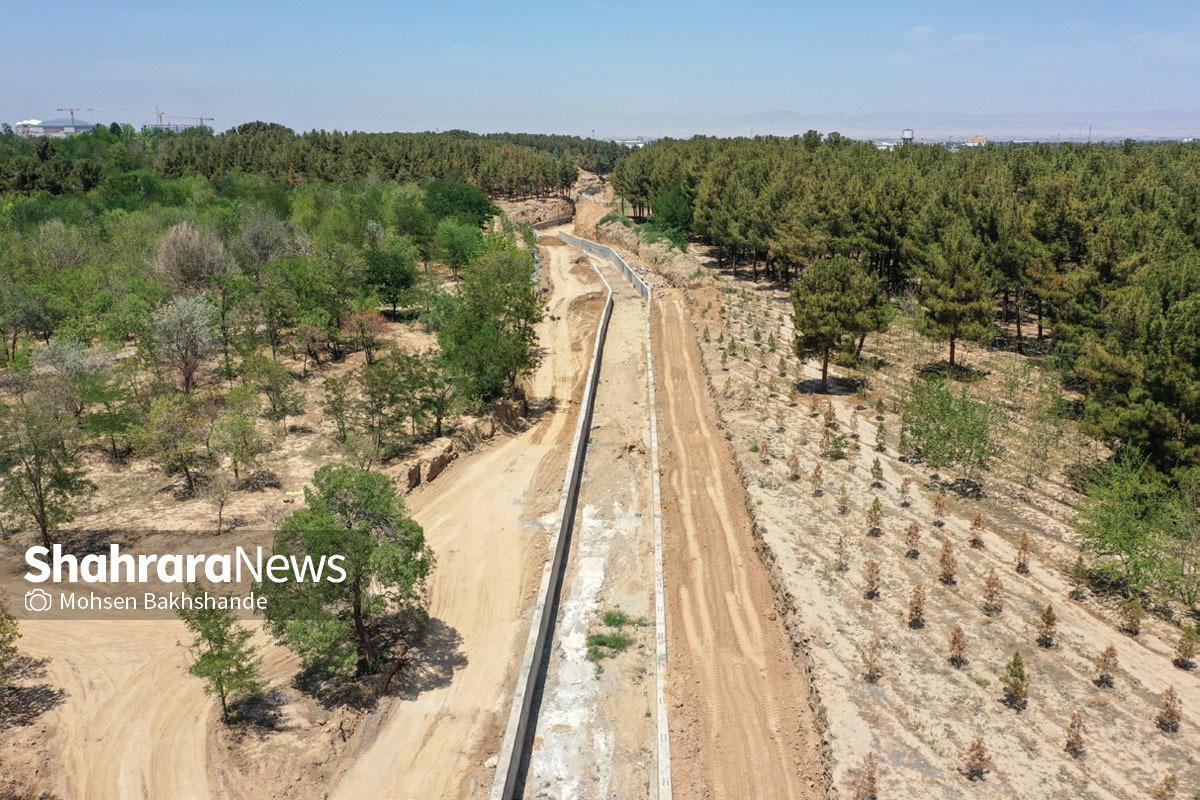 افتتاح پروژه اتصال مسیل تنباکوچی به کال اقبال مشهد تا فروردین ۱۴۰۵