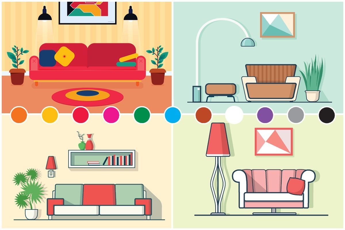 رنگ ها چگونه بر خلق و خو و احساسات ما تأثیر می گذارند؟ | بازار داغ رنگ ها