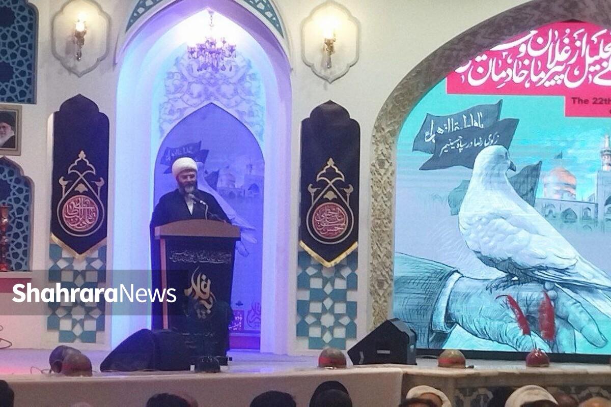 حجت‌الاسلام قمی: پیر غلامان سفیران فرهنگی مکتب امام حسین(ع) هستند