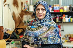 از کنج خانه تا بازار جهانی | روایت بانوی مشهدی از ورود به بازار چرم