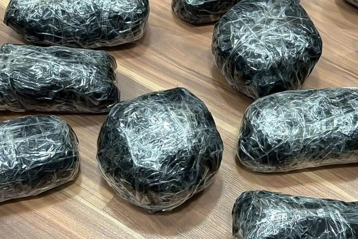 کشف بیش از ۷ کیلو تریاک در چمدان یک مسافر قطار در تهران (۲۴ آبان ۱۴۰۴)