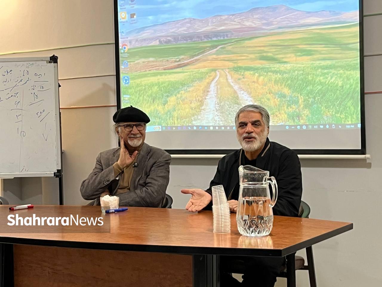 لحن خودت را بشناس | نشست انتقال تجربه با «محمدعلی باشهآهنگر» در باشگاه فیلم رویش مشهد برگزار شد لحن خودت را بشناس | نشست انتقال تجربه با «محمدعلی باشهآهنگر» در باشگاه فیلم رویش مشهد برگزار شد