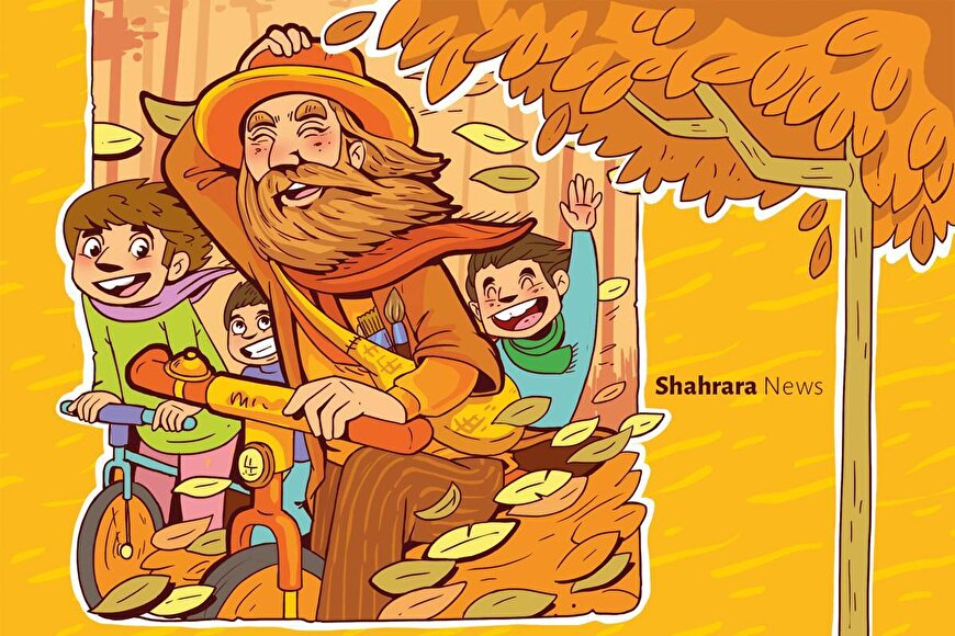 داستان کودک | رد پای نارنجی آقای پاییز