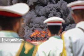 ۲۰ تن موادمخدر با دستور رادان امحا شد (۲۶ آبان ۱۴۰۴) + فیلم