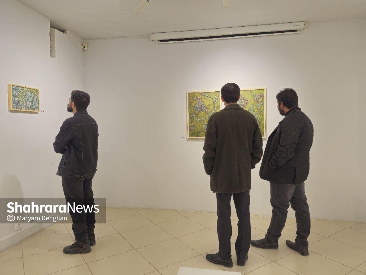 بازی هنرمندانه چشم و ذهن با دنیای رنگها | نگاهی به نمایشگاه نقاشی «کوکنقش» در گالری رادین مشهد بازی هنرمندانه چشم و ذهن با دنیای رنگها | نگاهی به نمایشگاه نقاشی «کوکنقش» در گالری رادین مشهد