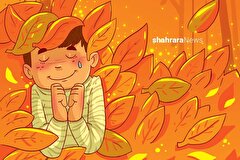 یادداشت کودک درباره شکرگزاری | خدا جانم تشکر!