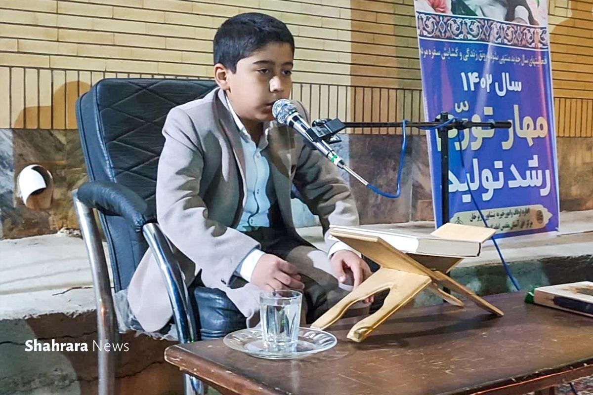 گفت‌وگو با یکی از کوچک‌ترین کارشناسان علوم قرآنی در دهه فاطمیه | بانوی بهشت بهترین الگو برای ماست