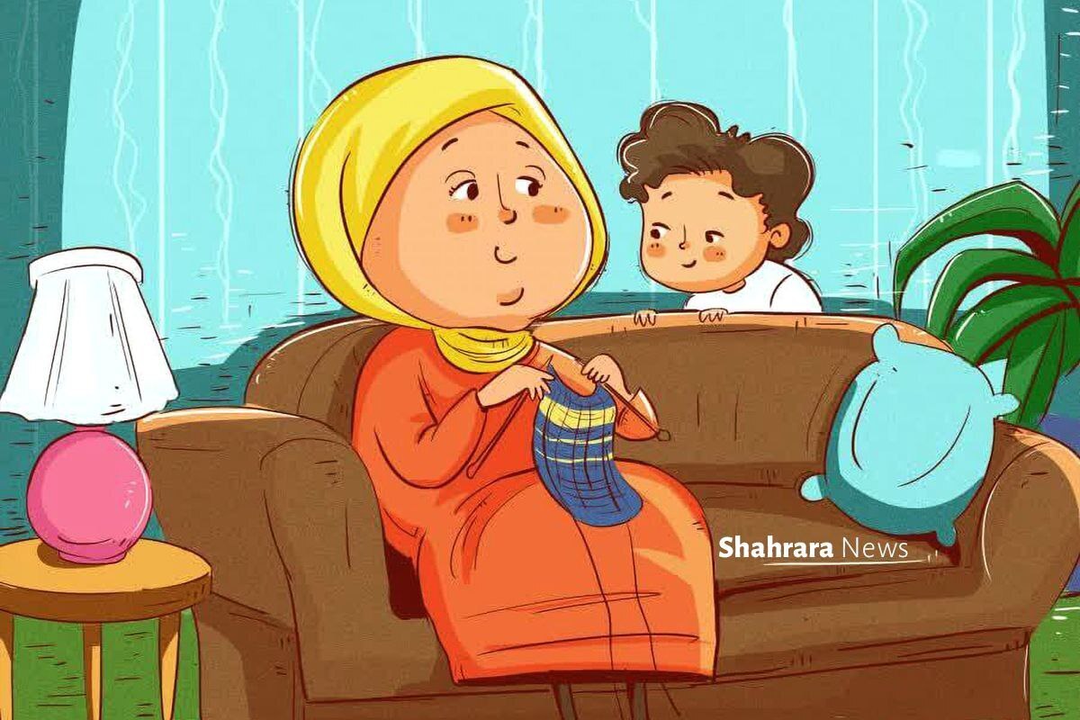 شعر کودک | دستباف مادر