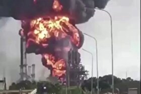 انفجار در تاسیسات نفتی ونزوئلا