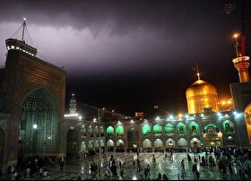 ویدئو| سکانس زیبای مناجات امام رضا(ع) با خداوند و طلب باران