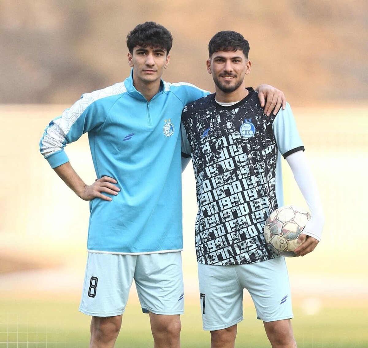 ملی‌پوشان داخلی و خارجی بدون مصدومیت در تمرین استقلال