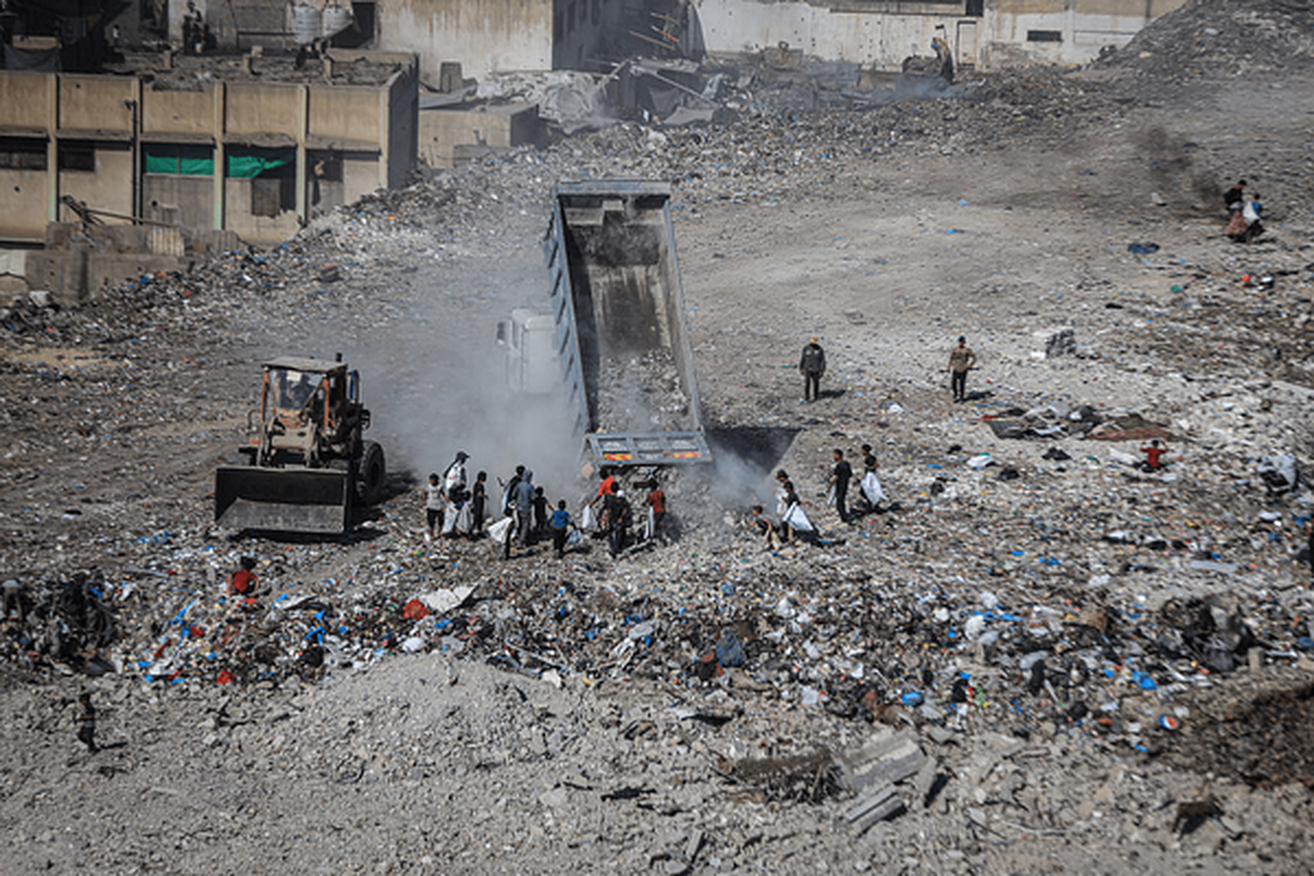 هشدار فاجعه زیستمحیطی در شهر غزه
