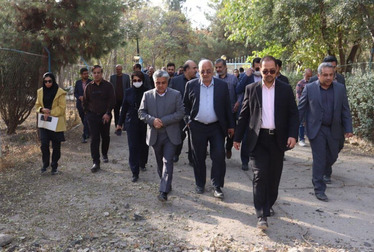 پیشرفت ۷۰ درصدی فاز اول بوستان جهانشهر مشهد