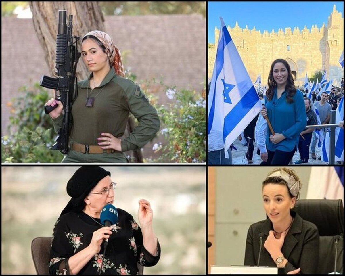 خطرناکترین زنان اسرائیل را بشناسید| این ۴ زن بانی نسل کشی در غزه هستند