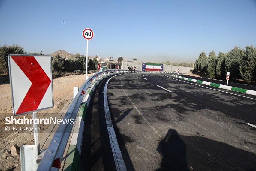 گزارش تصویری | بازگشایی مسیر دسترسی بولوار امام‌خمینی(ره) به میدان حافظ در تقاطع غیرهم‌سطح انقلاب اسلامی مشهد