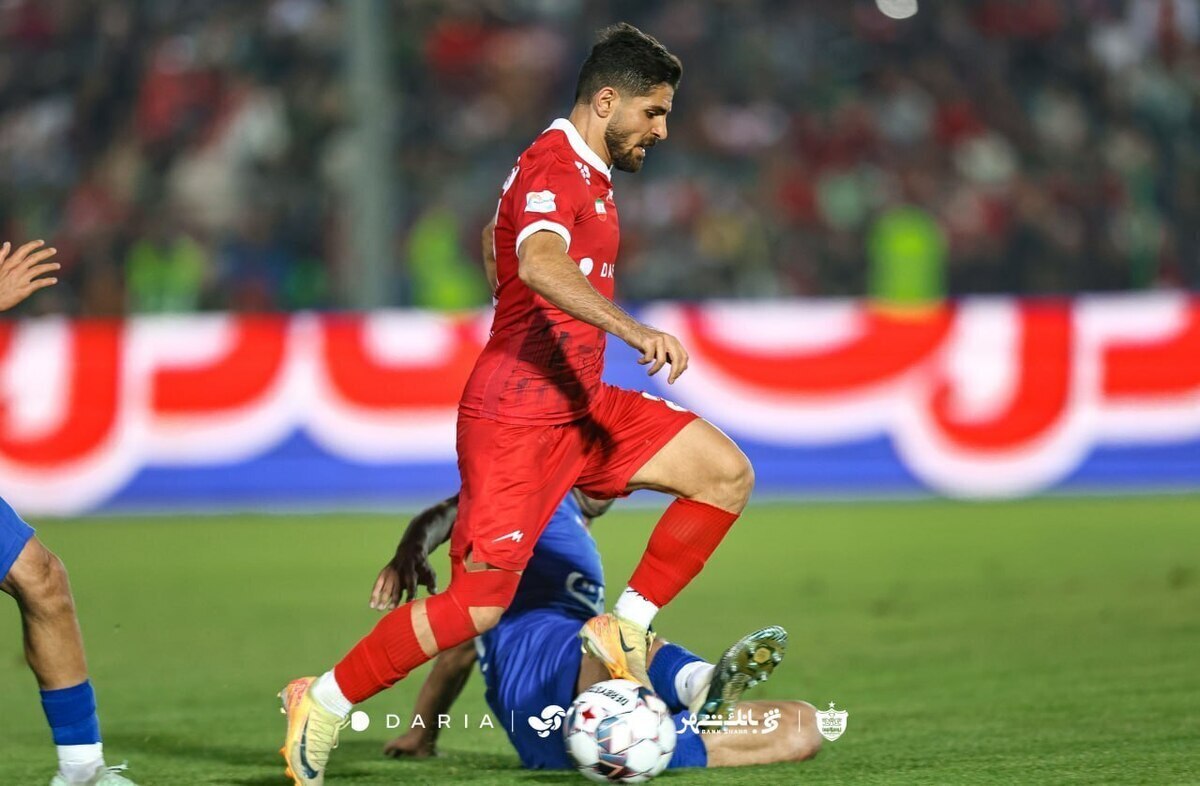 ملی‌پوش پرسپولیس غایب بازی با شمس‌آذر؟