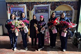 ترنم تقی زاده در مسیر موفقیت | ادامه افتخار آفرینی دختر نوجوان مشهدی در شنای هنری