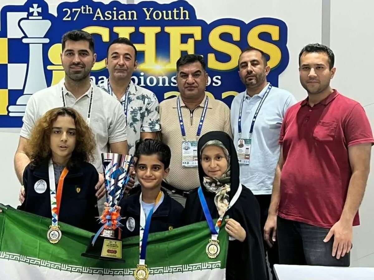 کسب مدال نقره آسیا برای دختر شطرنج باز مشهدی