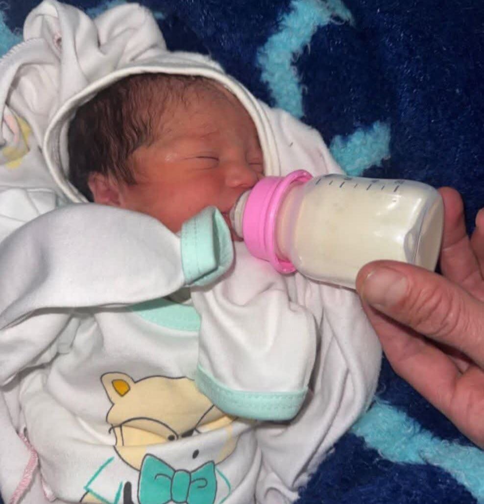 نوزاد رهاشده خوافی تحویل بهزیستی شد