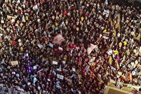 مخالفان عفو نتانیاهو مقابل منزل هرتزوگ تظاهرات کردند