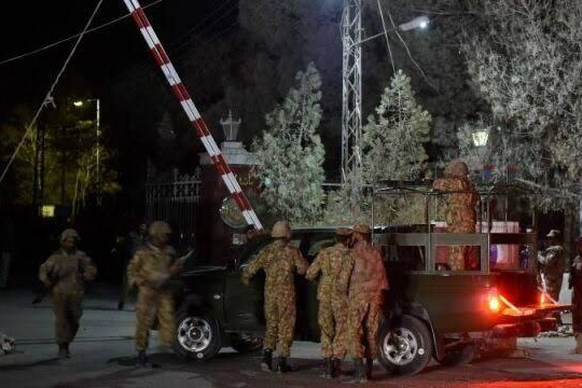 حمله مسلحانه به پایگاه ارتش پاکستان در نوکندی بلوچستان