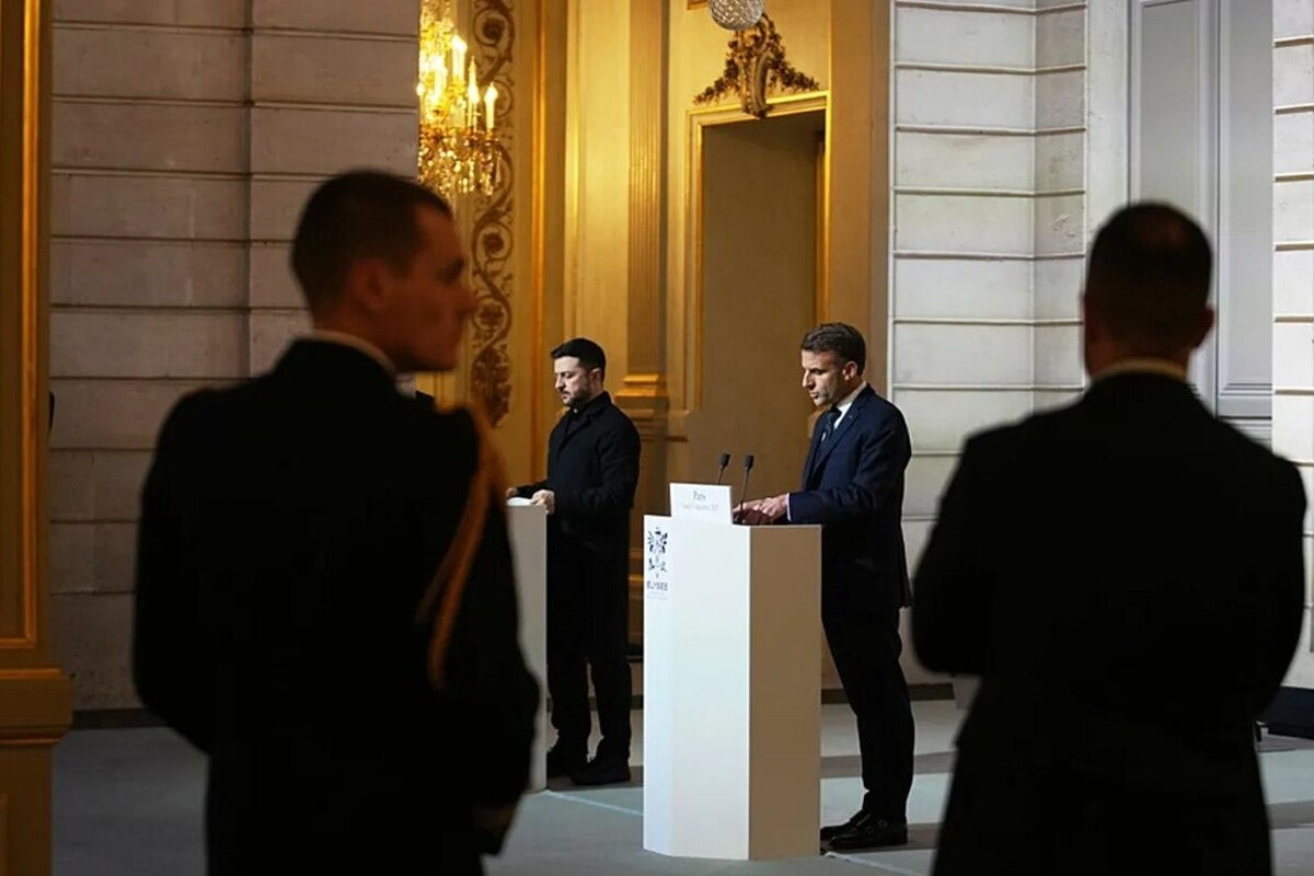 مکرون: هیچ توافقی بدون مشارکت اروپایی‌ها پیش نخواهد رفت