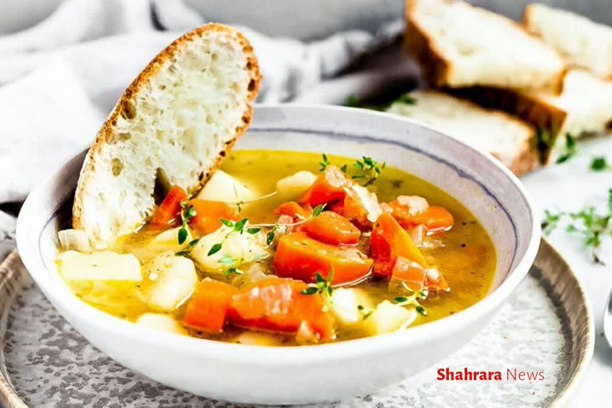 آموزش آشپزی کودکانه | سوپ خوش‌مزه سبزیجات