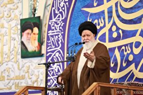 آیت الله علم الهدی: ستون پنجم آمریکا با سوءاستفاده از سایه جنگ سفره مردم را کوچک می‌کند| بی‌تفاوتی در برابر اخلال‌گران اقتصادی، بی‌تفاوتی در برابر دشمن است